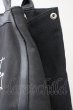 画像3: NIL DUE / NIL UN TOKYO / LEATHER MASKING CANVAS TOTE バッグ（L）  ブラック T-25-08-29-019-NI-ba-YM-ZT (3)