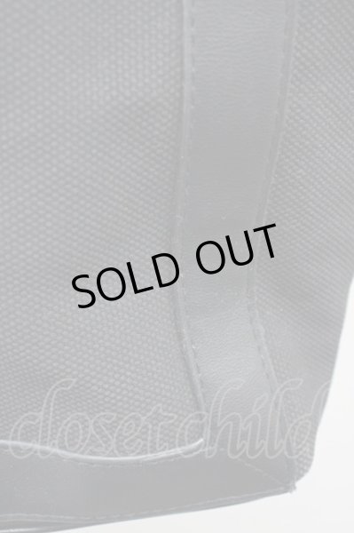 画像4: NIL DUE / NIL UN TOKYO / LEATHER MASKING CANVAS TOTE バッグ（L）  ブラック T-25-08-29-019-NI-ba-YM-ZT (4)