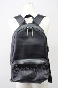 Moonage Devilment / レザーバックパック  ブラックｘシルバー T-25-08-29-020-Mo-ba-YM-ZT-MK002
