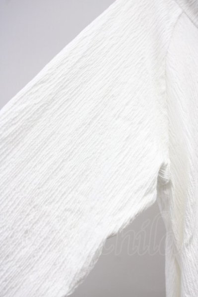 画像5: NO ID. BLACK / オフタートルZIPプルオーバー 2 ホワイト T-25-08-29-002-NO-to-YM-ZT144 (5)