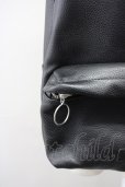 画像4: Moonage Devilment / レザーバックパック  ブラックｘシルバー T-25-08-29-020-Mo-ba-YM-ZT