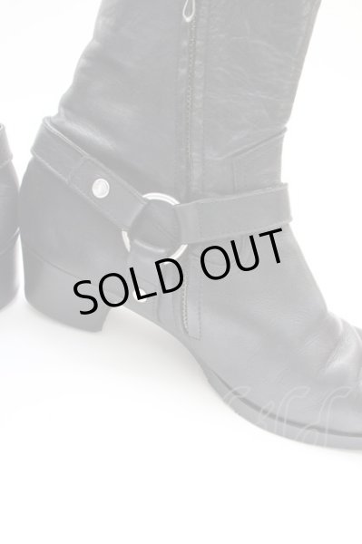 画像8: FUGA / リングブーツ 43（約27.5cm ブラック T-25-08-29-023-FU-sho-YM-ZT (8)