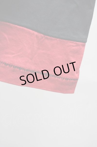 画像6: s'exprimer / ボーダーカットソー 44 ブラックｘレッド T-25-08-29-003-s'-to-YM-ZT144 (6)