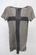 画像2: LGB / BACK CROSS/HSV/M Tシャツ【メンズ1】 1 カーキ T-25-08-29-001-LG-ts-YM-ZT (2)