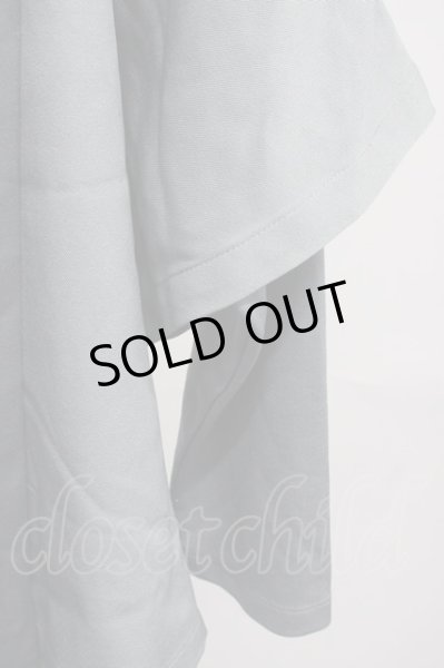 画像3: NO ID. BLACK / アシンメトリーレイヤードオフタートルロンT ONE グレー T-25-08-29-004-NO-to-YM-ZT144 (3)