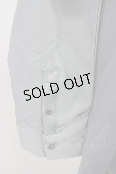 画像4: NO ID. BLACK / アシンメトリーレイヤードオフタートルロンT ONE グレー T-25-08-29-004-NO-to-YM-ZT144 (4)