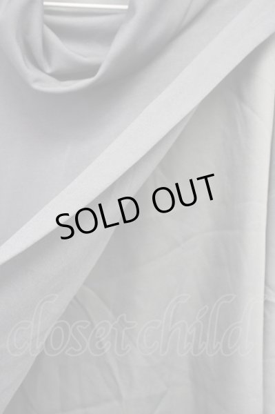 画像5: NO ID. BLACK / アシンメトリーレイヤードオフタートルロンT ONE グレー T-25-08-29-004-NO-to-YM-ZT144 (5)