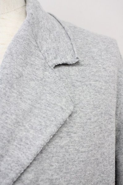 画像3: NO ID. / C天竺カットオフ7分袖チェスタージャケット 1 グレー T-25-08-29-006-NO-to-YM-ZT144 (3)