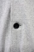 画像4: NO ID. / C天竺カットオフ7分袖チェスタージャケット 1 グレー T-25-08-29-006-NO-to-YM-ZT