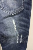 画像7: CavariA / ダメージストレッチデニムパンツ 44 インディゴ T-25-08-29-014-Ca-pa-YM-ZT