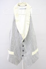 FranCisT_MOR.K.S. / パンチングホースハイド切り替えストライフベスト 2 ホワイト系 T-25-09-03-001-Fr-to-YM-ZT