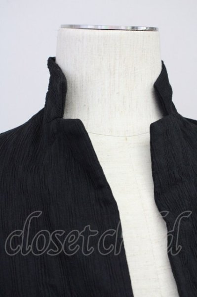 画像3: BUFFALO BOBS / PLEATS-TAILORED(プリーツテーラード)テーラードジャケット 3-4 ブラック T-25-09-03-018-BU-ja-YM-ZT064 (3)