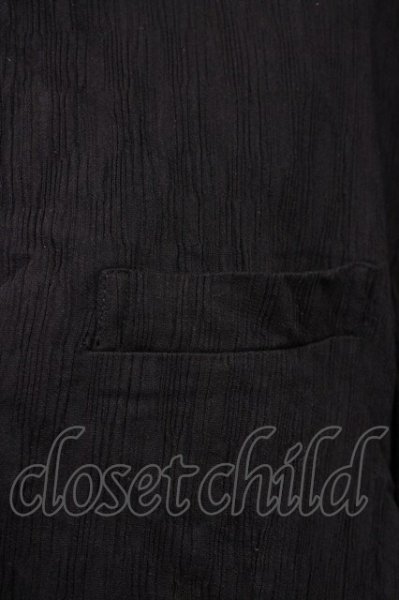 画像5: BUFFALO BOBS / PLEATS-TAILORED(プリーツテーラード)テーラードジャケット 3-4 ブラック T-25-09-03-018-BU-ja-YM-ZT064 (5)