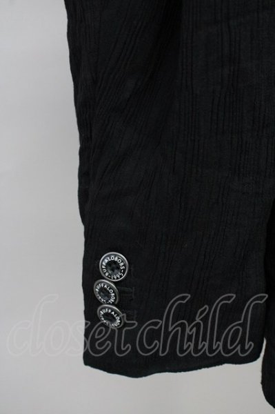 画像6: BUFFALO BOBS / PLEATS-TAILORED(プリーツテーラード)テーラードジャケット 3-4 ブラック T-25-09-03-018-BU-ja-YM-ZT064 (6)