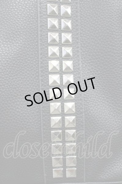 画像6: NOVESSEL / 2WAYスタッズボストンバッグ  ブラック T-25-09-03-021-0-ba-YM-ZT (6)