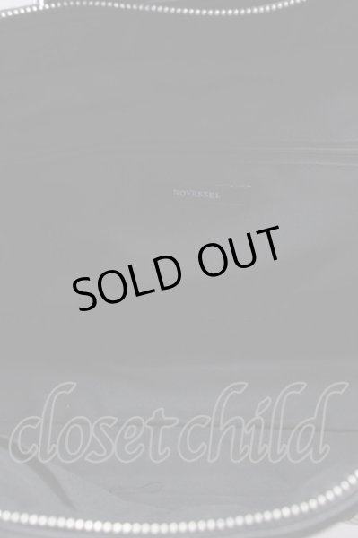 画像9: NOVESSEL / 2WAYスタッズボストンバッグ  ブラック T-25-09-03-021-0-ba-YM-ZT (9)