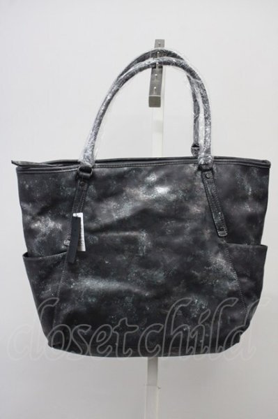 画像2: TORNADO MART / フェイクレザーポリウレタンコーティングトートバッグ F マルチ T-25-09-03-022-TO-ba-YM-ZT-MK002 (2)