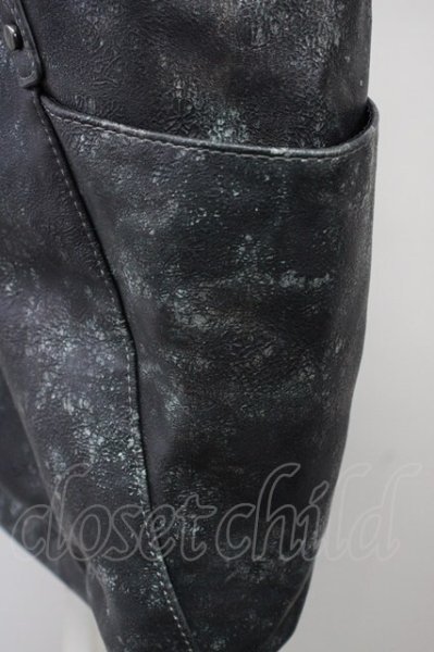 画像3: TORNADO MART / フェイクレザーポリウレタンコーティングトートバッグ F マルチ T-25-09-03-022-TO-ba-YM-ZT-MK002 (3)