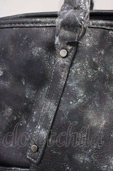 画像4: TORNADO MART / フェイクレザーポリウレタンコーティングトートバッグ F マルチ T-25-09-03-022-TO-ba-YM-ZT-MK002 (4)