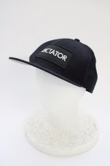 CIVARIZE / DIAURAコラボ DICTATOR　キャップ  ブラック T-25-09-03-025-CI-za-YM-ZT