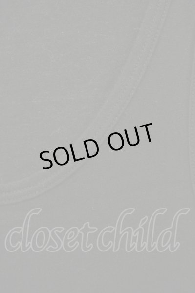 画像3: JURY BLACK / オパールダメージレイヤードタンクトップ M ブラックｘホワイト T-25-09-03-004-JU-to-YM-ZT (3)