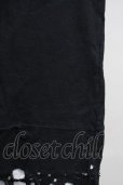 画像5: JURY BLACK / オパールダメージレイヤードタンクトップ M ブラックｘホワイト T-25-09-03-004-JU-to-YM-ZT (5)