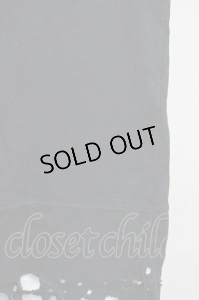 画像5: JURY BLACK / オパールダメージレイヤードタンクトップ M ブラックｘホワイト T-25-09-03-004-JU-to-YM-ZT (5)