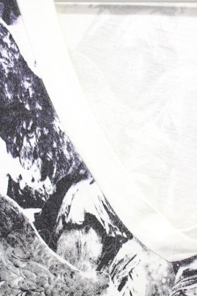 画像3: NO ID. / Wing プリントロングTシャツ 1 ホワイト T-25-09-03-005-NO-ts-YM-ZT064 (3)