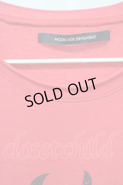 画像3: Moonage Devilment（清春） / COFFIN Tシャツ 44 レッド T-25-09-03-006-0-ts-YM-ZT064 (3)