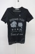 画像1: FranCisT_MOR.K.S. / Hello Kittyコラボ Tシャツ 2 ブラック T-25-09-03-007-Fr-to-YM-ZT (1)