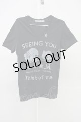 FranCisT_MOR.K.S. / Hello Kittyコラボ Tシャツ 2 ブラック T-25-09-03-007-Fr-to-YM-ZT