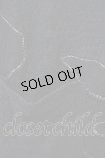 画像5: STUD MUFFIN / 立体デザイン五分袖カーディガン  ブラック T-25-09-03-008-ST-to-YM-ZT064 (5)