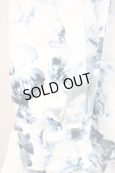 画像4: TORNADO MART / スモークフラワープリントシャツ LL ホワイト T-25-09-03-011-TO-sh-YM-ZT (4)