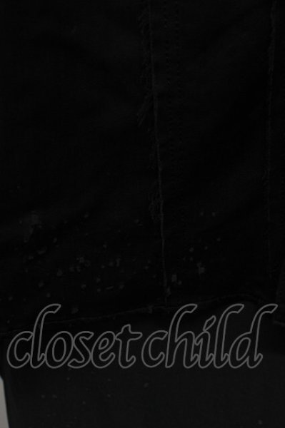 画像5: Roen / デストロイタックウエスタンシャツ 46 ブラックｘレッド T-25-09-03-014-Ro-sh-YM-ZT064 (5)