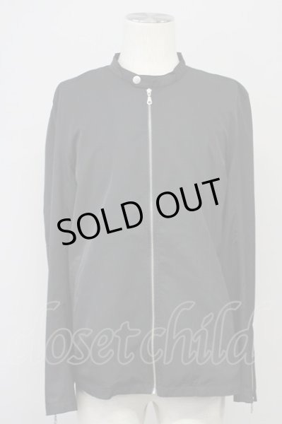 画像1: NO ID. / シングルライダースジャケット 2 ブラック T-25-09-03-017-NO-to-YM-ZT064 (1)