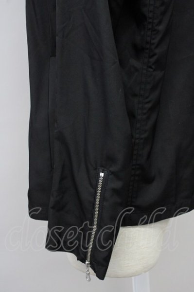 画像3: NO ID. / シングルライダースジャケット 2 ブラック T-25-09-03-017-NO-to-YM-ZT064 (3)