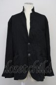 画像1: BUFFALO BOBS / PLEATS-TAILORED(プリーツテーラード)テーラードジャケット 3-4 ブラック T-25-09-03-018-BU-ja-YM-ZT (1)