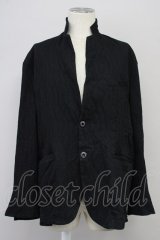 BUFFALO BOBS / PLEATS-TAILORED(プリーツテーラード)テーラードジャケット 3-4 ブラック T-25-09-03-018-BU-ja-YM-ZT