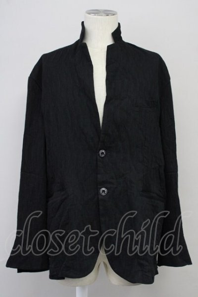 画像1: BUFFALO BOBS / PLEATS-TAILORED(プリーツテーラード)テーラードジャケット 3-4 ブラック T-25-09-03-018-BU-ja-YM-ZT