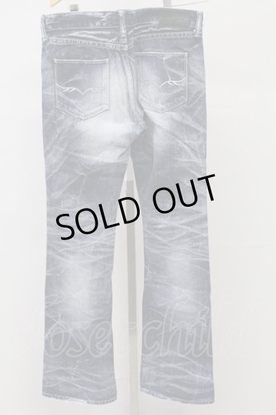 画像2: FUGA / 銀糸混ヴィンテージデニムパンツ 44 インディゴ T-25-09-05-019-FU-pa-YM-ZT026 (2)