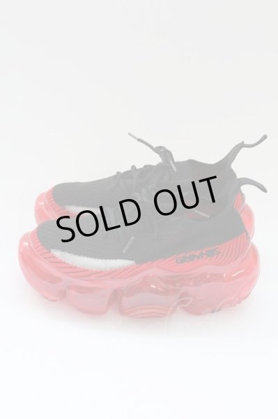 画像2: grounds / ロイヤルフラッシュ別注 MOOPIE T2 シューズ UK42（26cm） ブラックｘレッド T-25-09-05-020-GR-sho-YM-ZT-S008 (2)