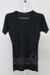 画像1: GOSTAR DE FUGA / 半袖エンブレム刺繍Tシャツ 44 ブラック T-25-09-05-003-GO-ts-YM-ZT (1)