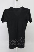 画像2: GOSTAR DE FUGA / 半袖エンブレム刺繍Tシャツ 44 ブラック T-25-09-05-003-GO-ts-YM-ZT (2)