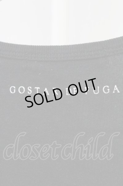 画像4: GOSTAR DE FUGA / 半袖エンブレム刺繍Tシャツ 44 ブラック T-25-09-05-003-GO-ts-YM-ZT (4)