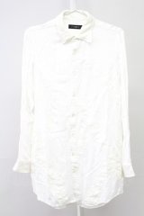 CIVARIZE / Sincereレース切り替えロングシャツ 44 ホワイト T-25-09-05-005-CI-sh-YM-ZT