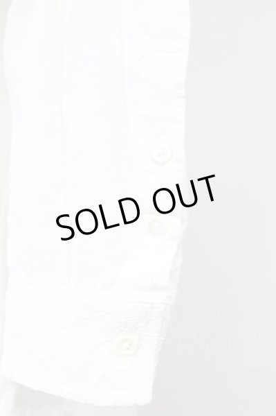 画像4: CIVARIZE / Sincereレース切り替えロングシャツ 44 ホワイト T-25-09-05-005-CI-sh-YM-ZT171 (4)