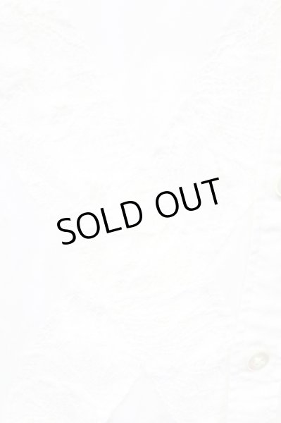 画像5: CIVARIZE / Sincereレース切り替えロングシャツ 44 ホワイト T-25-09-05-005-CI-sh-YM-ZT171 (5)