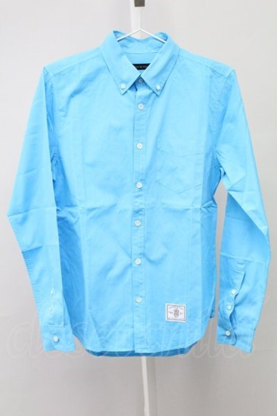 画像1: GOSTAR DE FUGA / Inpulse ワイドカラーオックスシャツ 44 ブルー T-25-09-05-009-GO-sh-YM-ZT