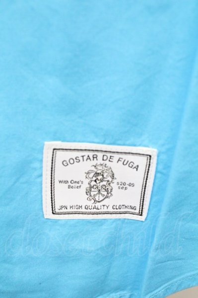画像4: GOSTAR DE FUGA / Inpulse ワイドカラーオックスシャツ 44 ブルー T-25-09-05-009-GO-sh-YM-ZT171 (4)