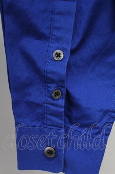 画像5: GOSTAR DE FUGA / Initiative ワイドカラーブロードシャツ 44 ブルー T-25-09-05-010-GO-sh-YM-ZT171 (5)